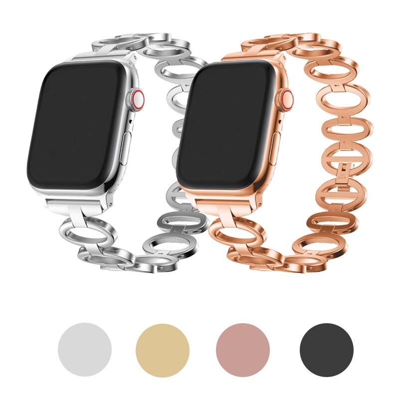 Stainless Steel Apple Watch Strap - arleathercraft
