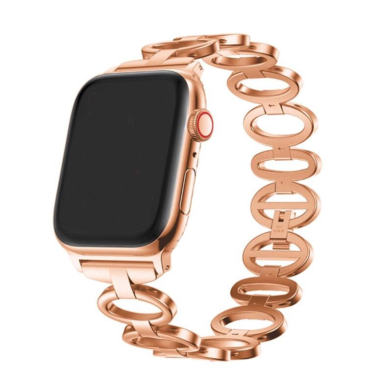 Stainless Steel Apple Watch Strap - arleathercraft