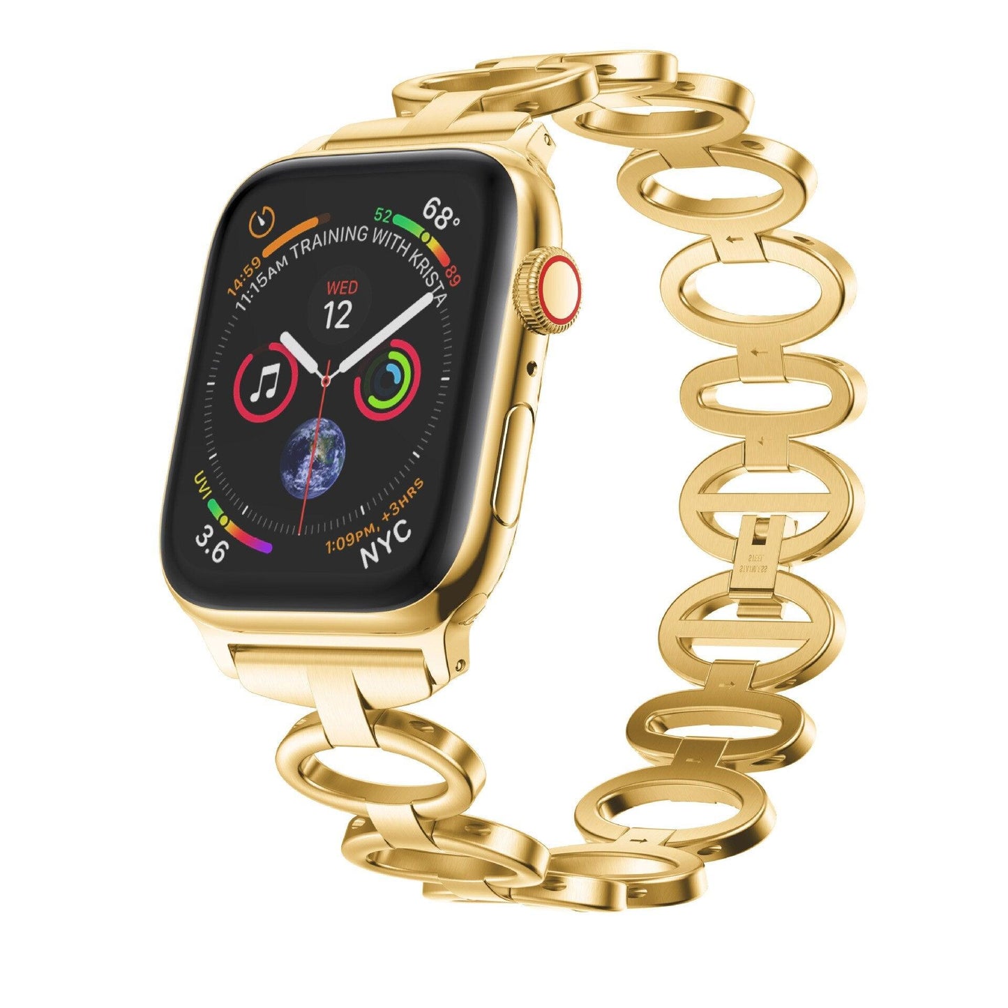 Stainless Steel Apple Watch Strap - arleathercraft