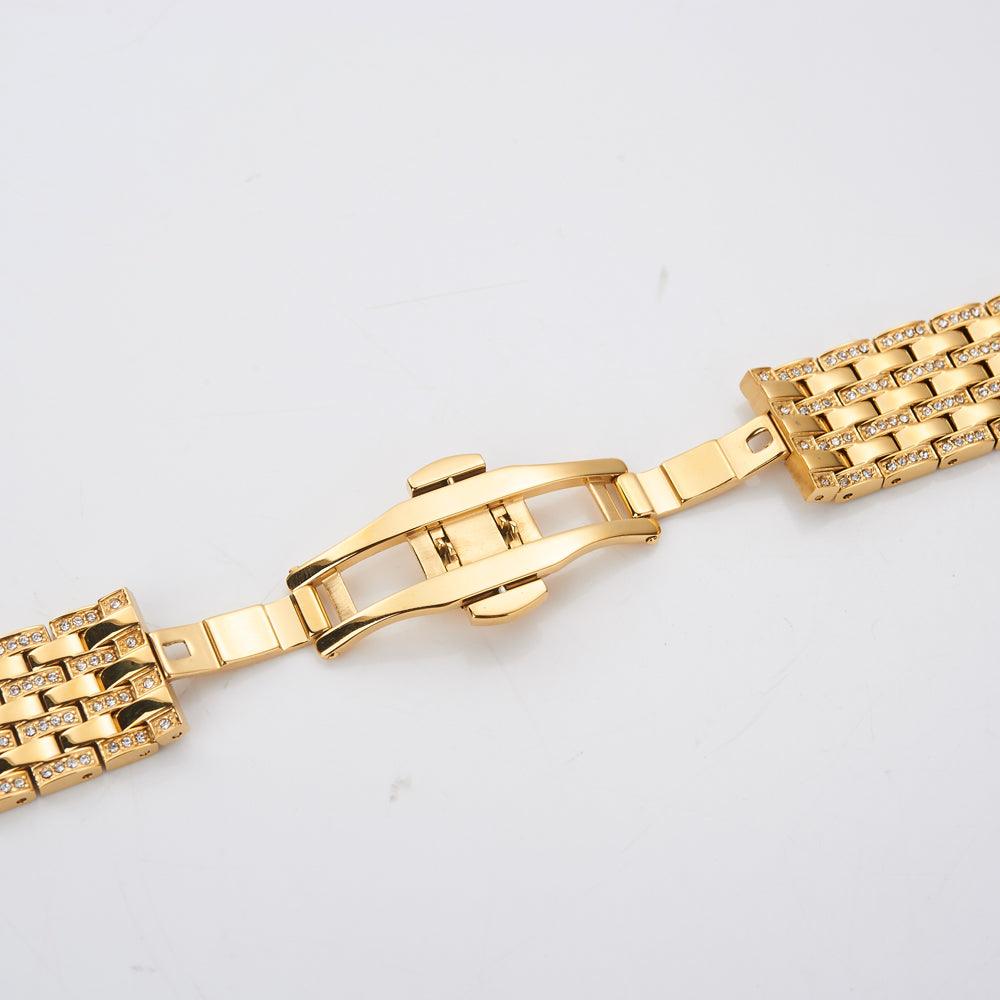 Diamond Apple Watch Band - arleathercraft