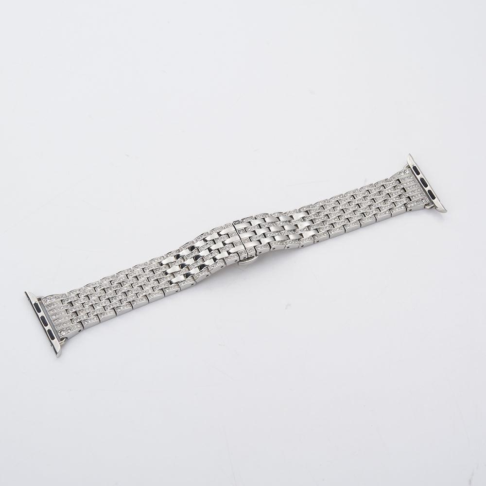 Diamond Apple Watch Band - arleathercraft