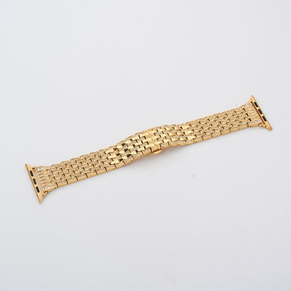 Diamond Apple Watch Band - arleathercraft