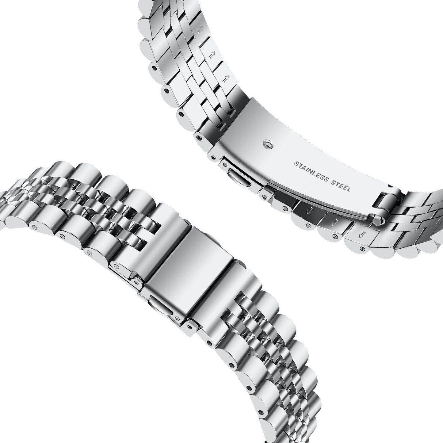 Stainless Steel Apple Watch - arleathercraft
