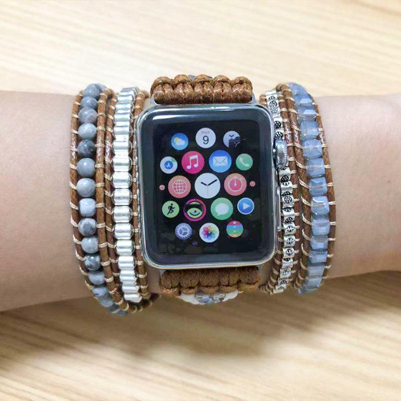 Bohemia Apple Watch Band - arleathercraft