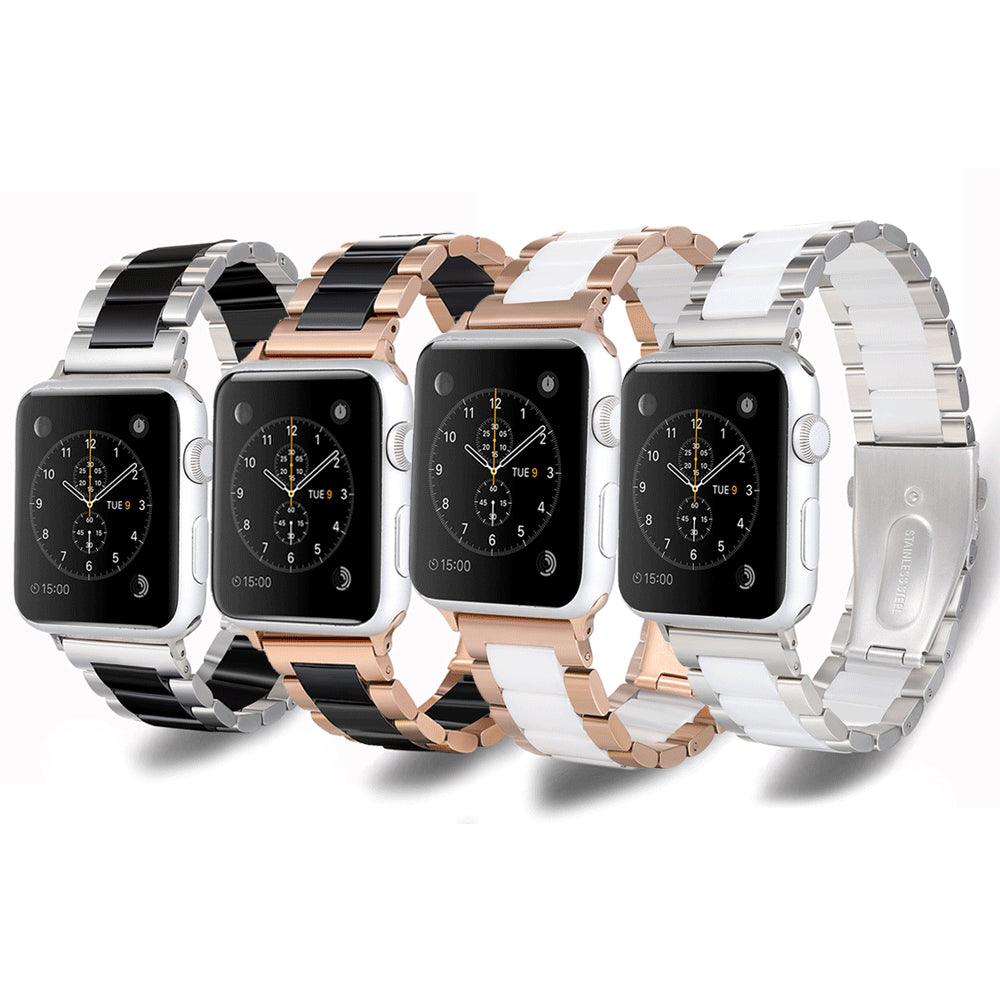 Stainless Steel Ceramic Apple Band - arleathercraft