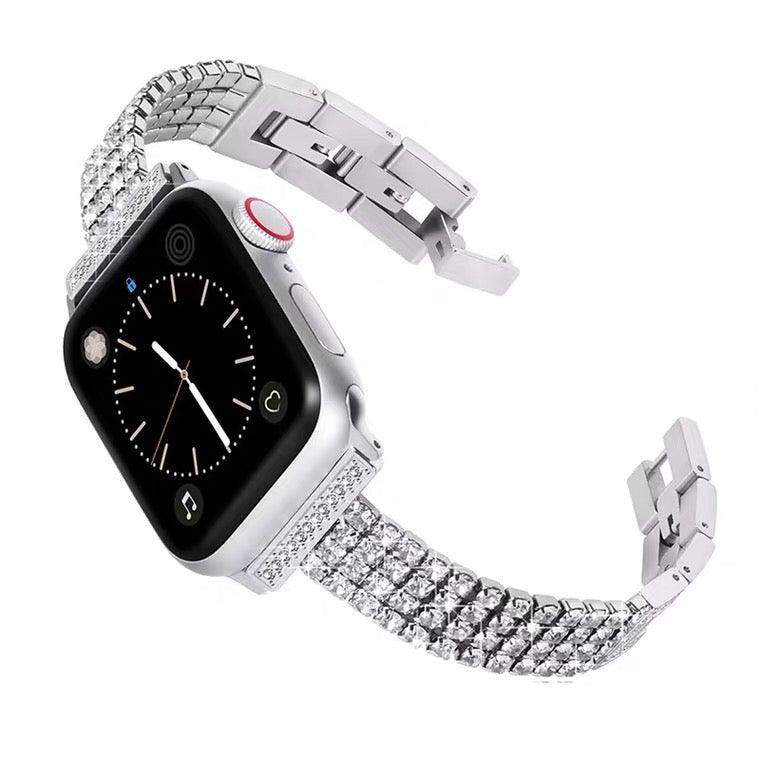 Diamond Apple Watch Band - arleathercraft