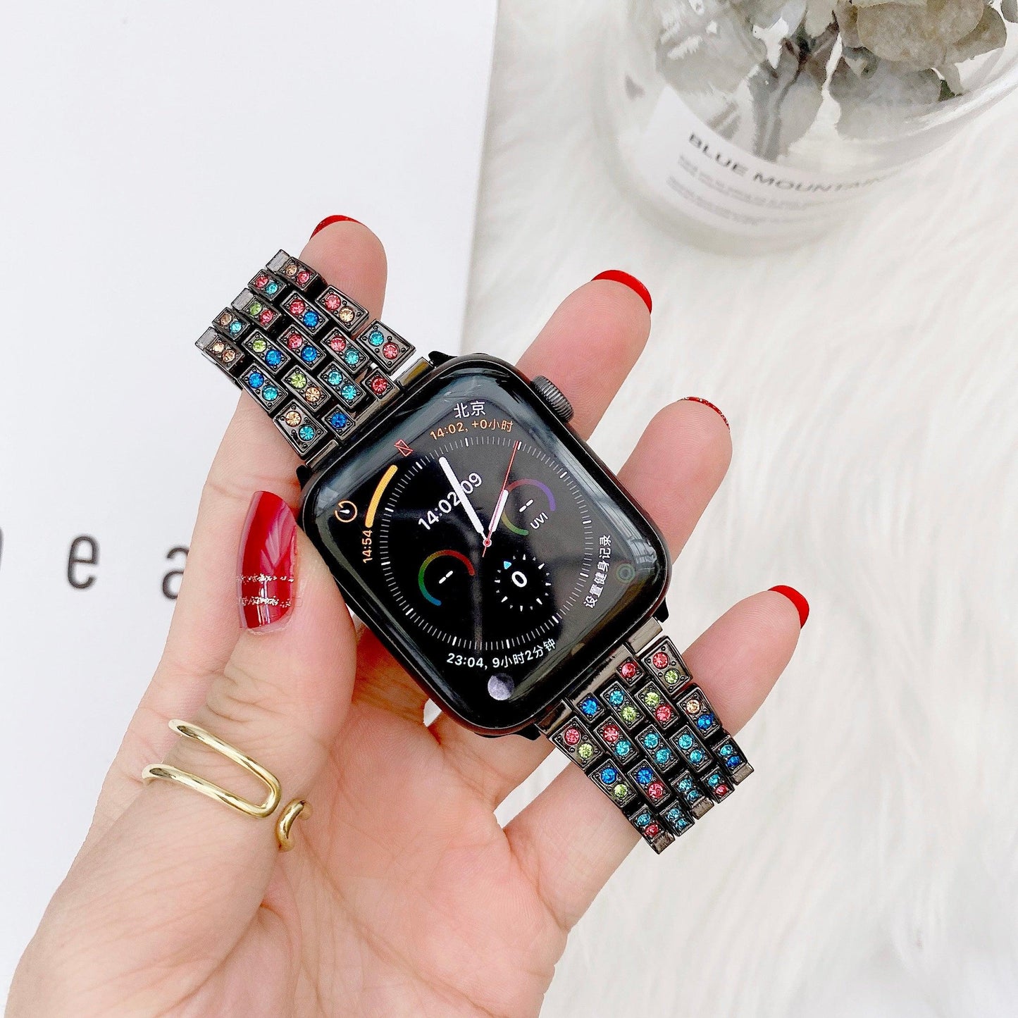 Stainless Steel Apple Watch Strap - arleathercraft