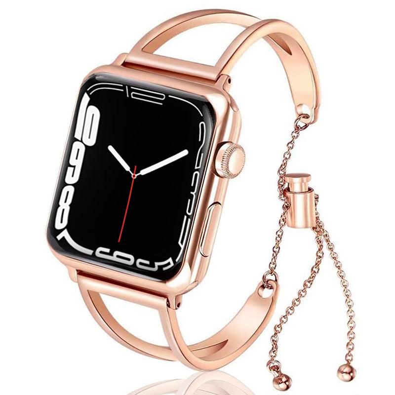 Stainless Steel Apple Watch Strap - arleathercraft