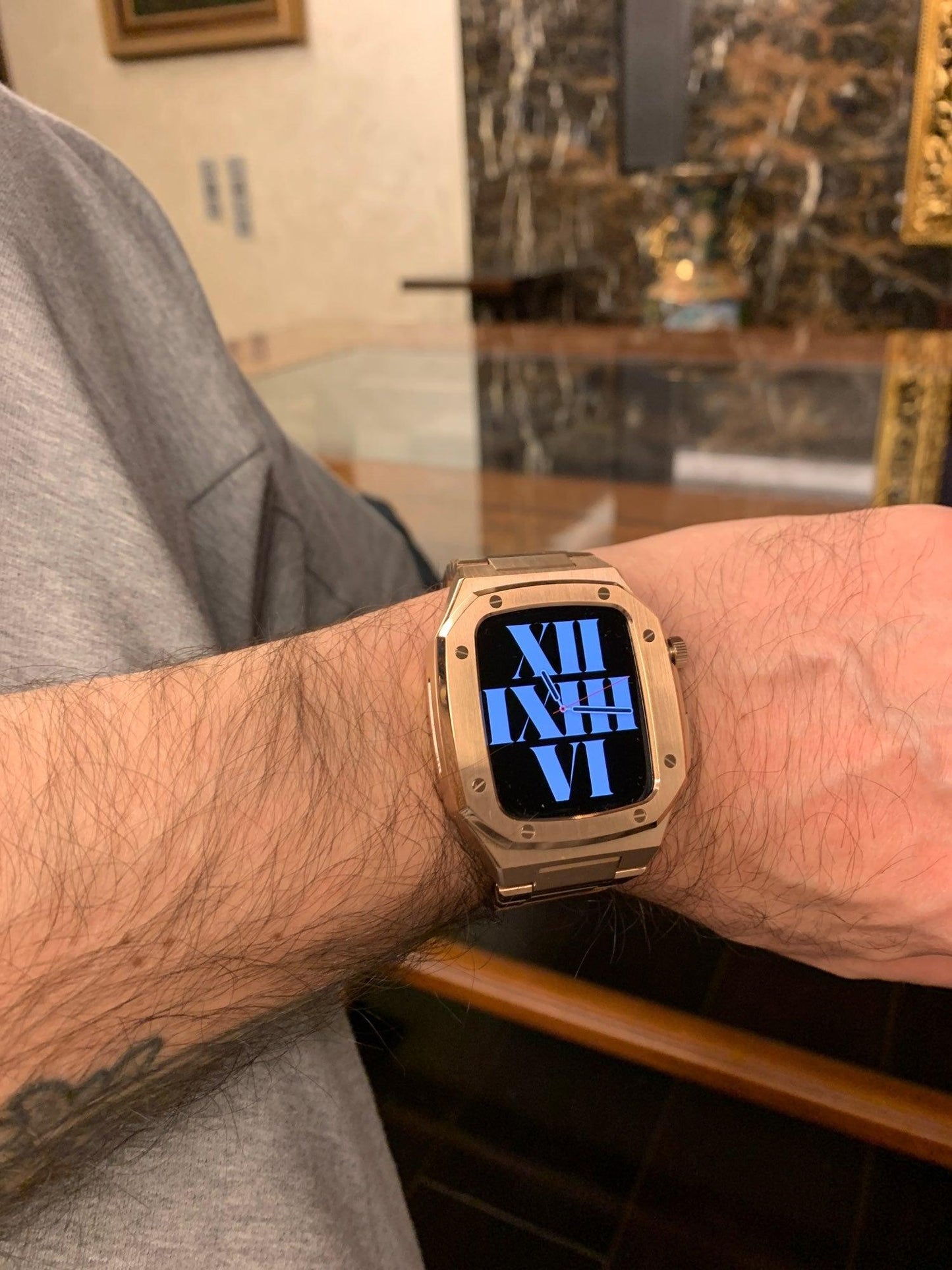 Stainless Steel Apple Watch Band - arleathercraft