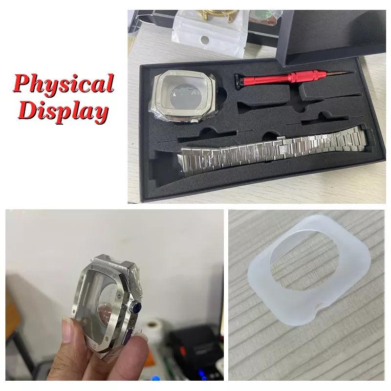 Stainless Steel Apple Watch Band - arleathercraft