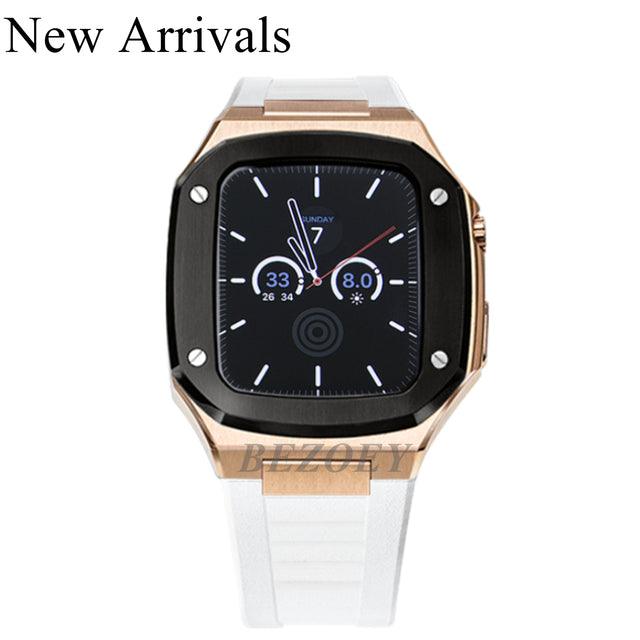 Stainless Steel Apple Watch Band - arleathercraft