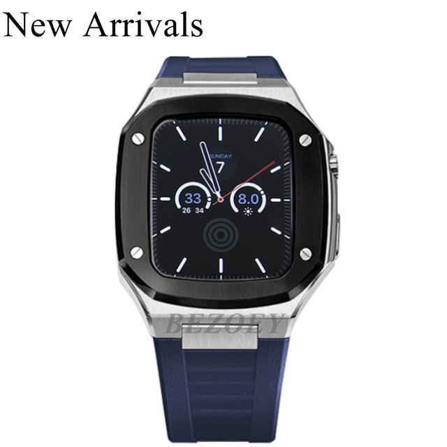 Stainless Steel Apple Watch Band - arleathercraft