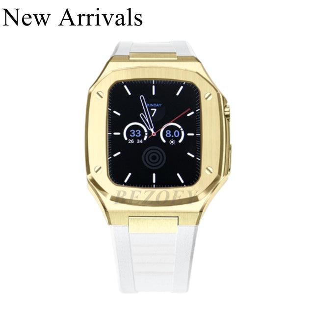 Stainless Steel Apple Watch Band - arleathercraft