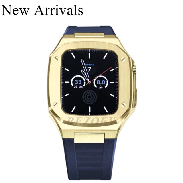 Stainless Steel Apple Watch Band - arleathercraft