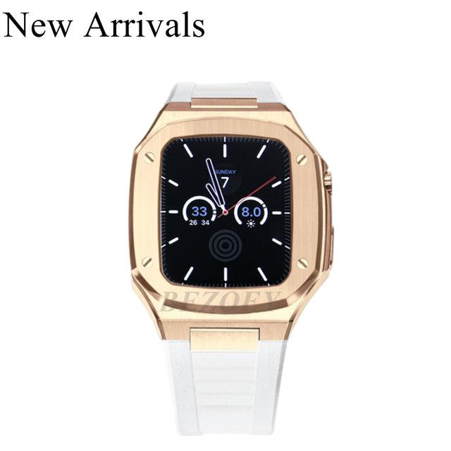 Stainless Steel Apple Watch Band - arleathercraft
