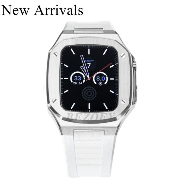 Stainless Steel Apple Watch Band - arleathercraft