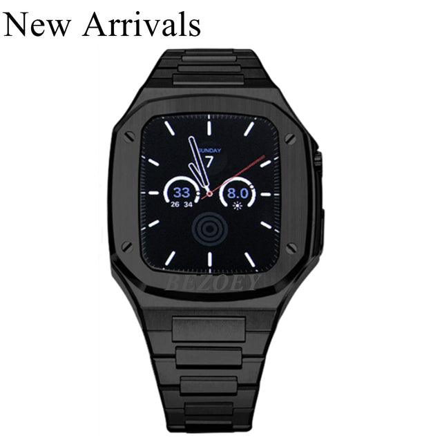 Stainless Steel Apple Watch Band - arleathercraft