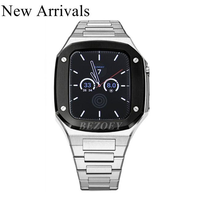Stainless Steel Apple Watch Band - arleathercraft