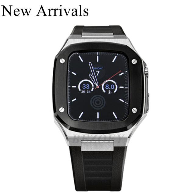 Stainless Steel Apple Watch Band - arleathercraft
