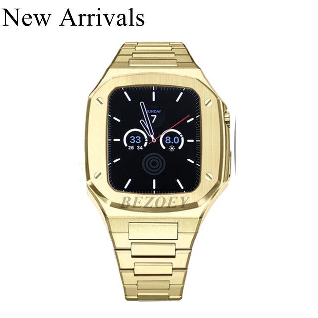 Stainless Steel Apple Watch Band - arleathercraft