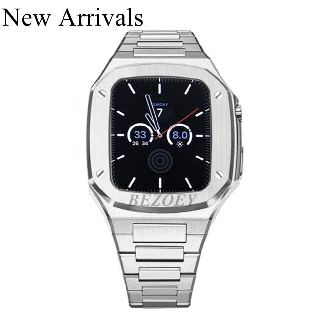 Stainless Steel Apple Watch Band - arleathercraft
