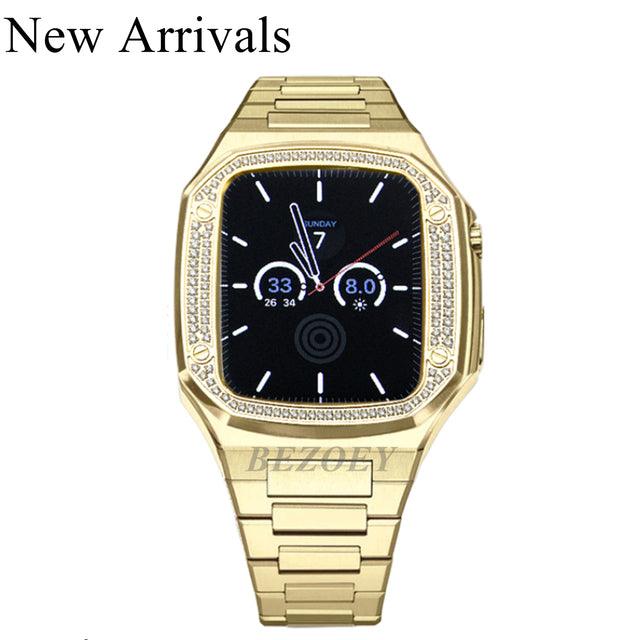 Stainless Steel Apple Watch Band - arleathercraft