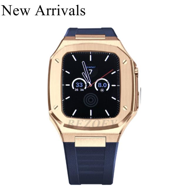 Stainless Steel Apple Watch Band - arleathercraft