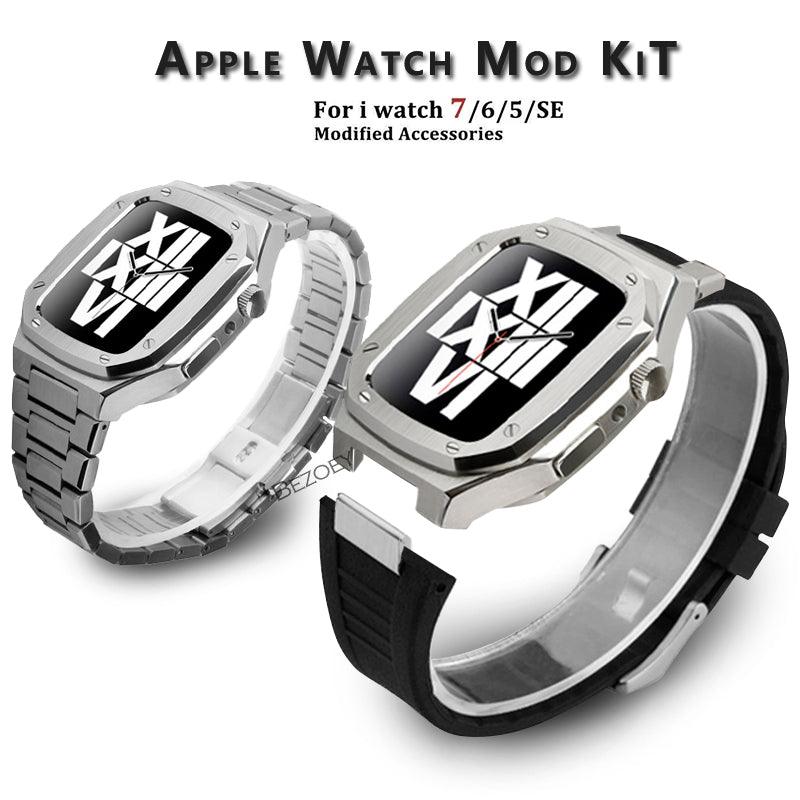 Stainless Steel Apple Watch Band - arleathercraft
