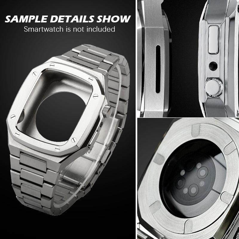 Stainless Steel Apple Watch Band - arleathercraft