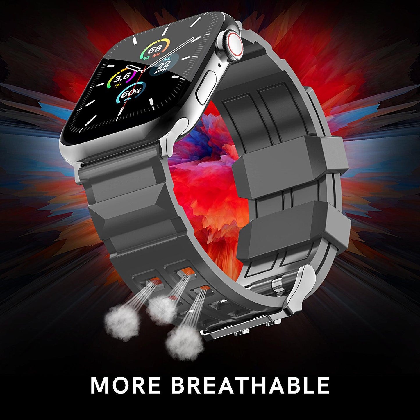 Silicone Apple Watch Band - arleathercraft