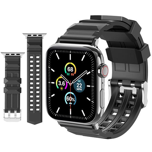 Silicone Apple Watch Band - arleathercraft