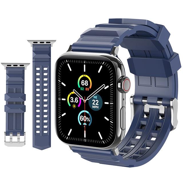 Silicone Apple Watch Band - arleathercraft