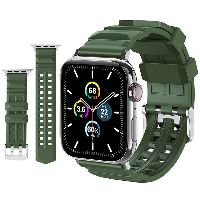 Silicone Apple Watch Band - arleathercraft