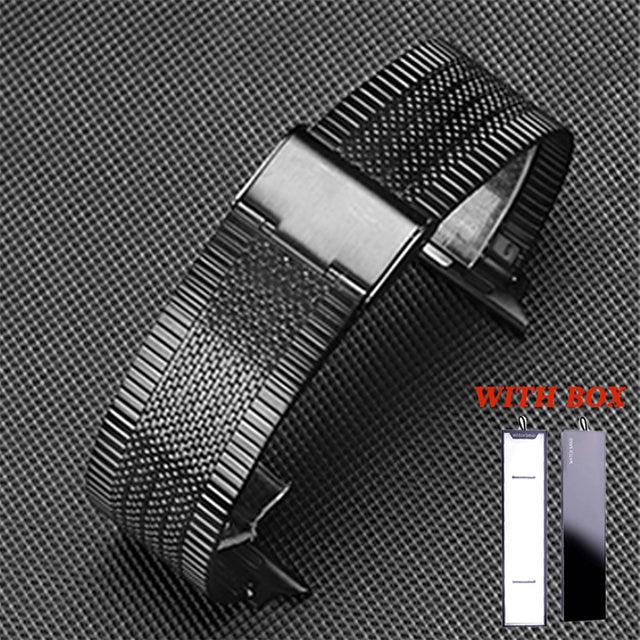 Stainless Steel Milanese Apple Watch Strap - arleathercraft
