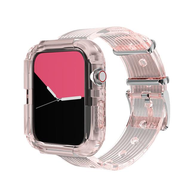 Silicone Watch Band+Case - arleathercraft