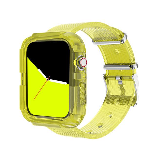Silicone Watch Band+Case - arleathercraft