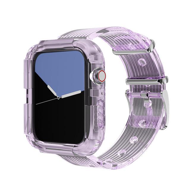 Silicone Watch Band+Case - arleathercraft