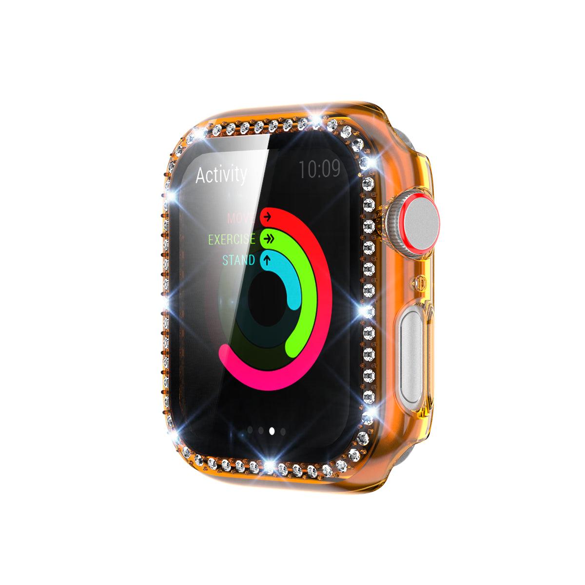 Diamond Apple Watch Case - arleathercraft