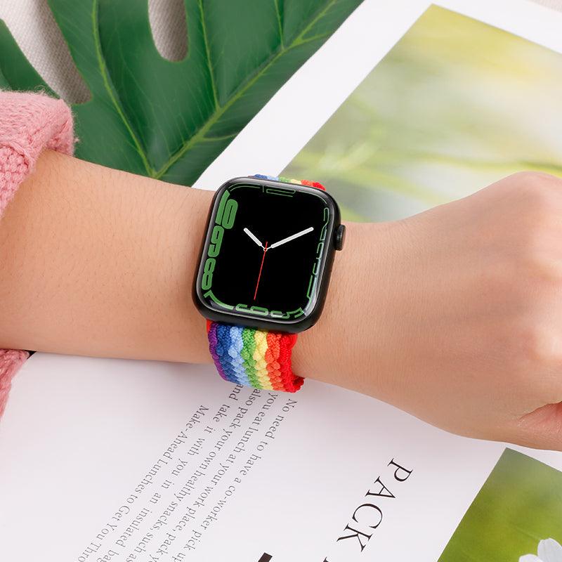 Braided Apple Watch Band - arleathercraft