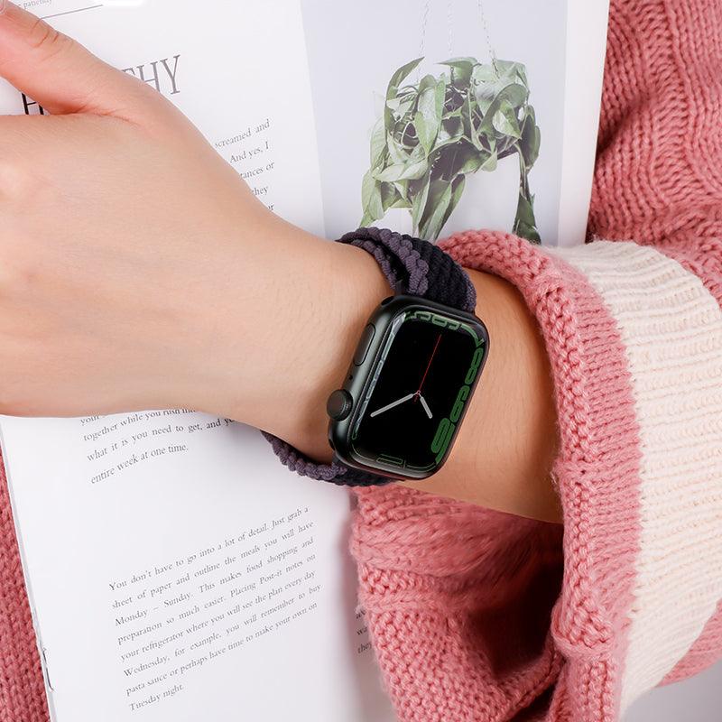 Braided Apple Watch Band - arleathercraft