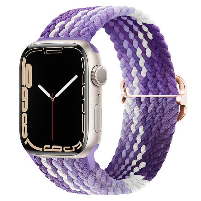 Braided Apple Watch Band - arleathercraft