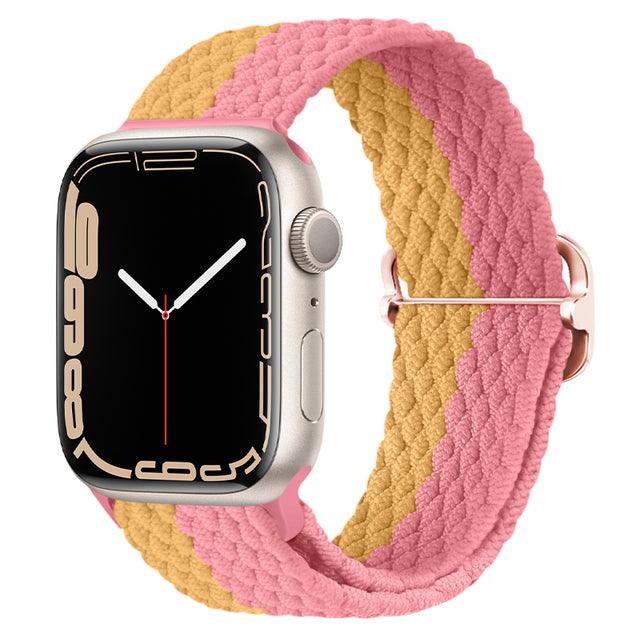 Braided Apple Watch Band - arleathercraft