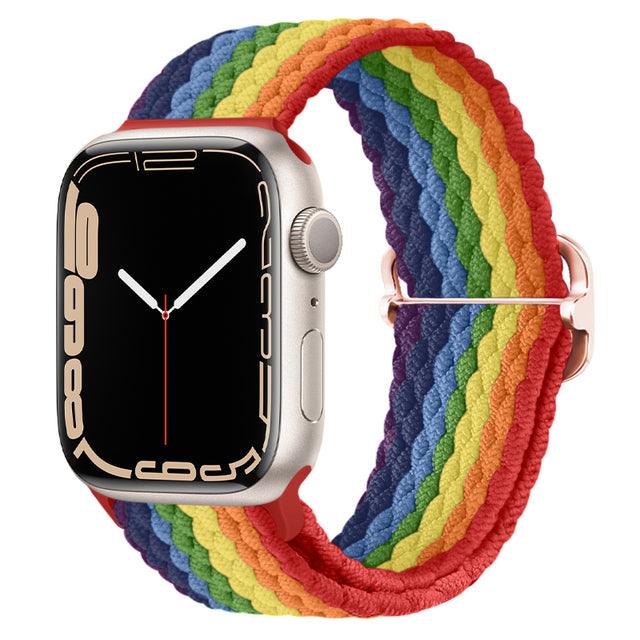 Braided Apple Watch Band - arleathercraft