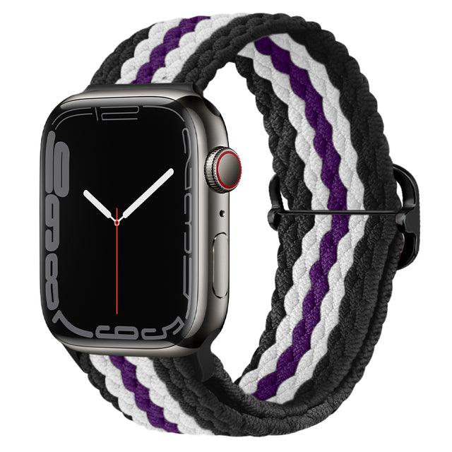 Braided Apple Watch Band - arleathercraft