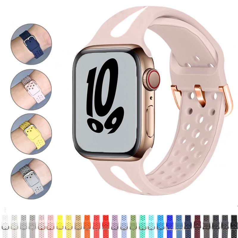 Silicone Apple Watch Band - arleathercraft