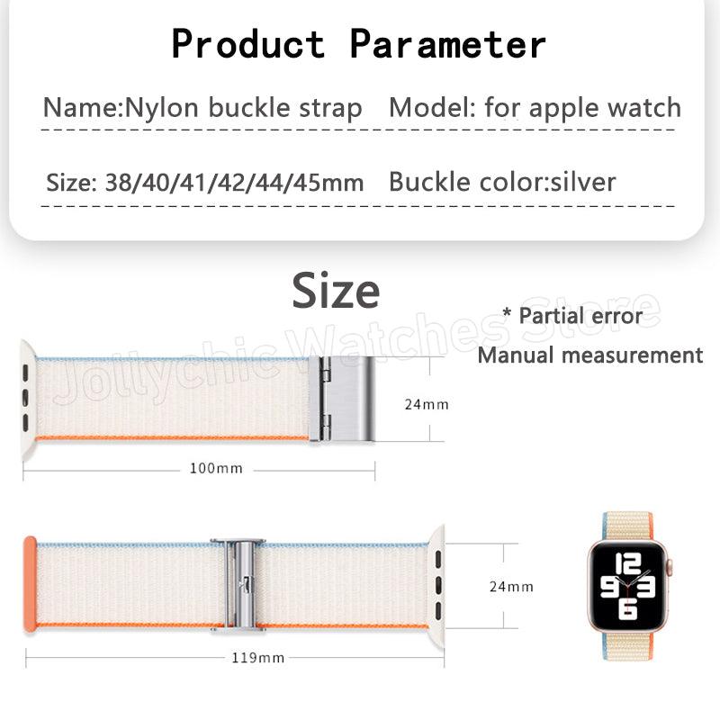 Nylon Apple Watch Band - arleathercraft