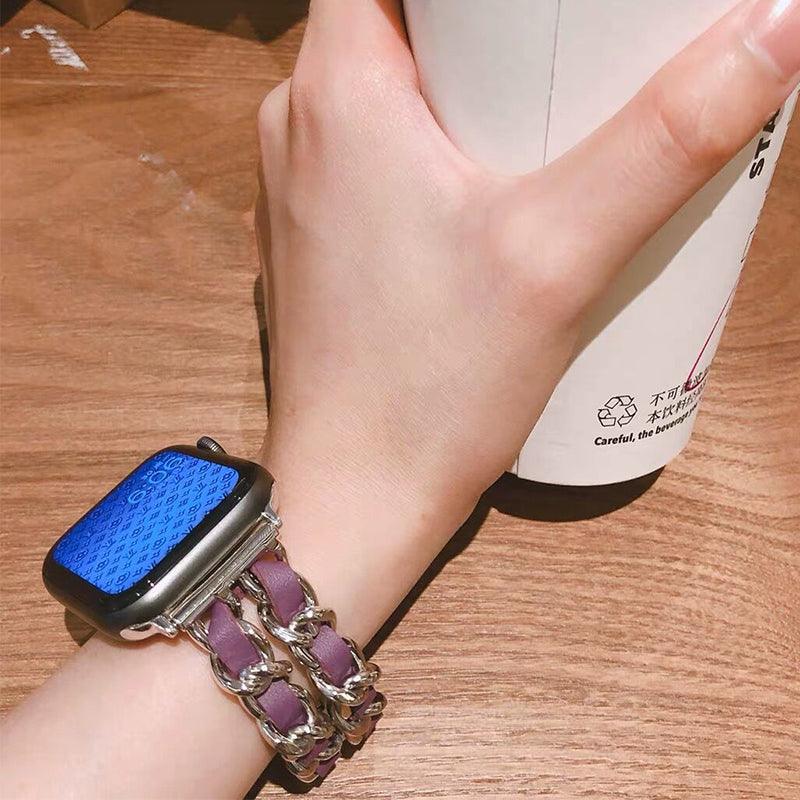 Steel Apple Watch Band+Case - arleathercraft
