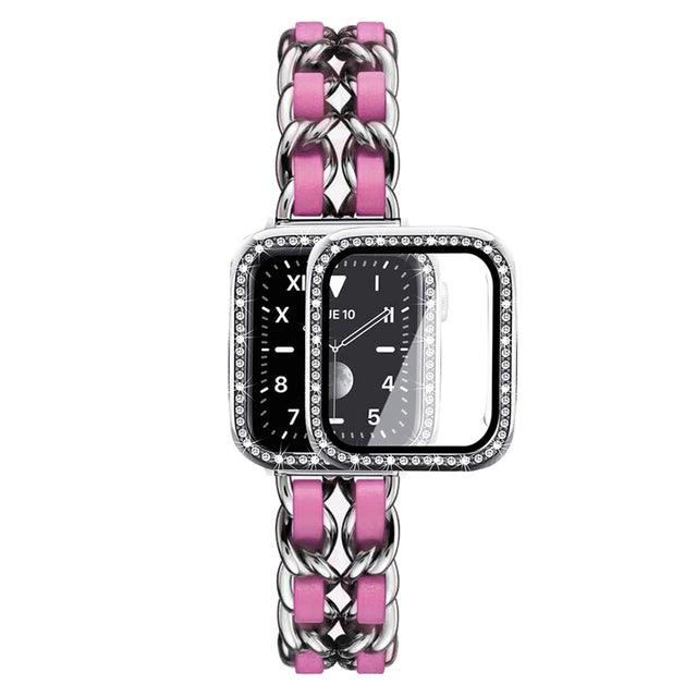 Steel Apple Watch Band+Case - arleathercraft