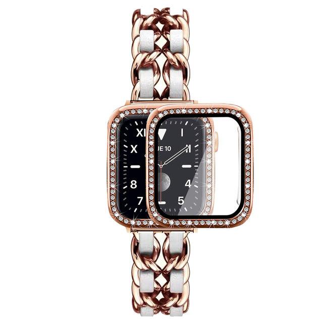 Steel Apple Watch Band+Case - arleathercraft