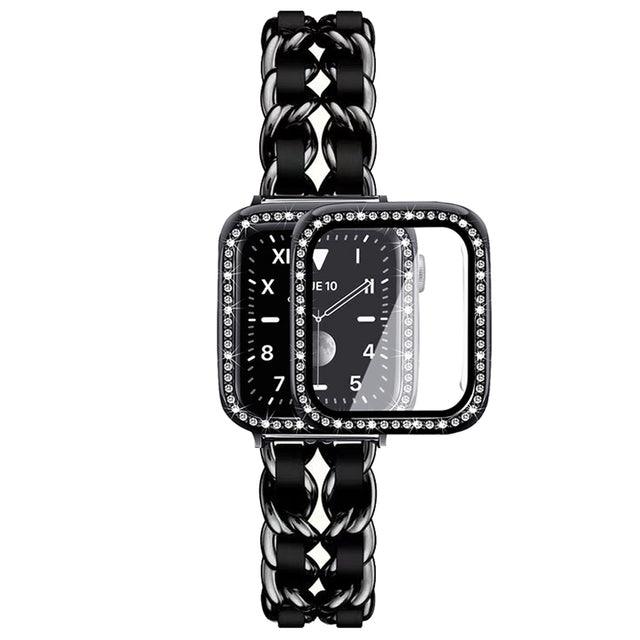 Steel Apple Watch Band+Case - arleathercraft